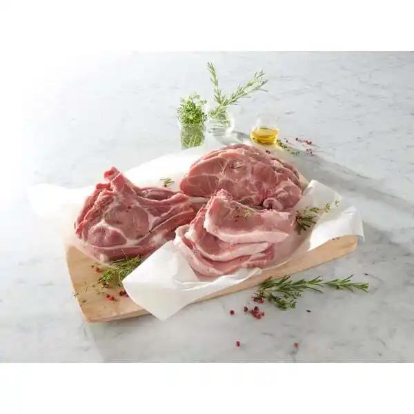 Porc Label Rouge Filière Auchan Cultivons Le Bon : Échine Ou Côte Premère Avec Os