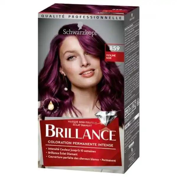 Coloration Violine Soie Schwarzkopf Brillance