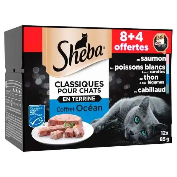 Coffret De Terrines Aux Poissons Sheba