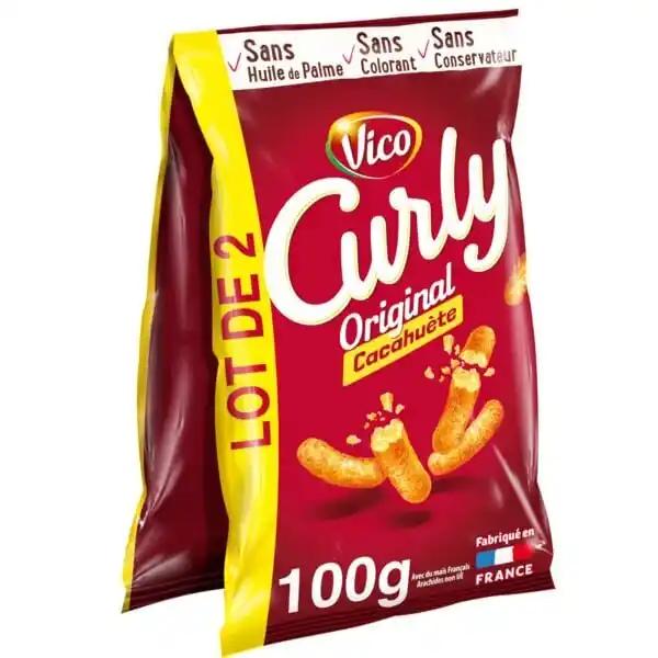 Curly Cacahuète L'original Vico