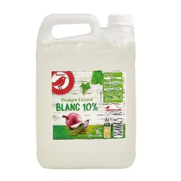 Vinaigre Alcool Blanc 10% Auchan