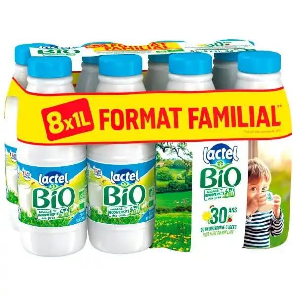 Lait Bio Demi-Écrémé Lactel