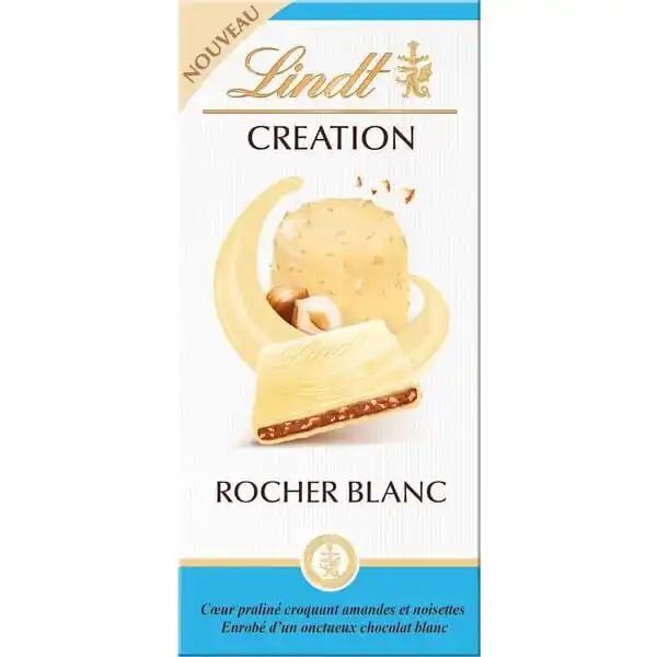 Tablettes De Chocolat Blanc Rocher Lindt Creation