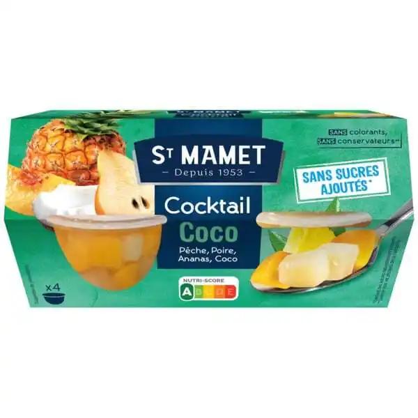Cocktail D'ananas Coco En Coupelles Saint Mamet
