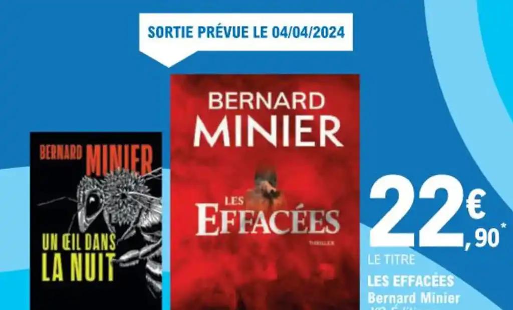 LES EFFACÉES Bernard Minier