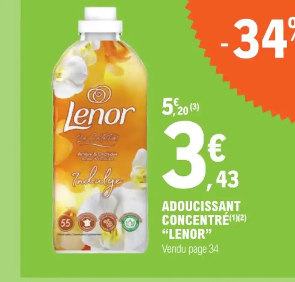 ADOUCISSANT CONCENTRÉ(1X2) "LENOR"