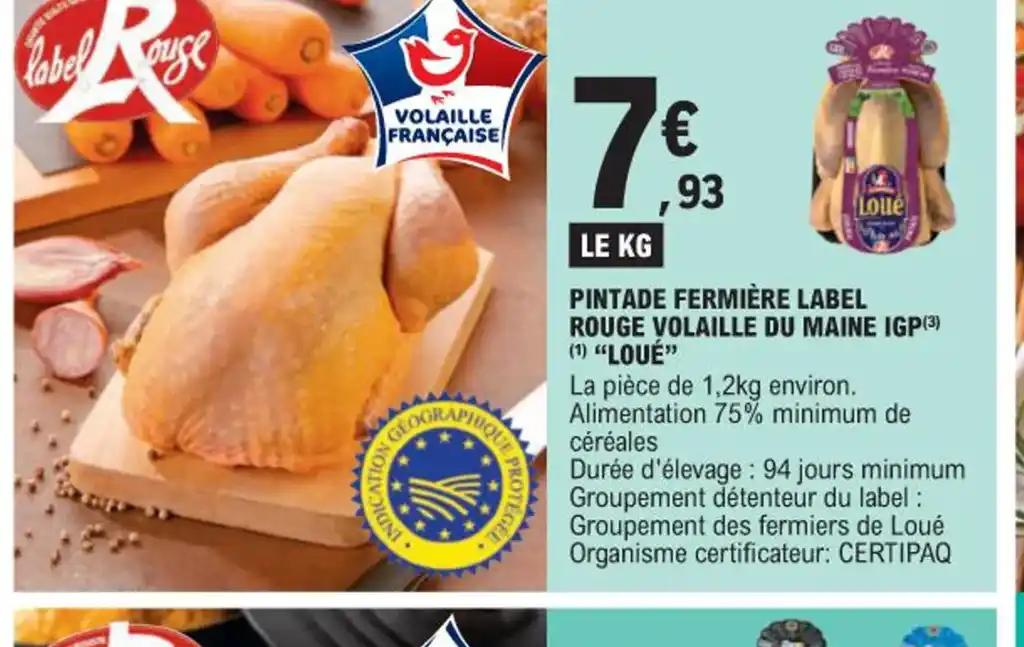 PINTADE FERMIÈRE LABEL