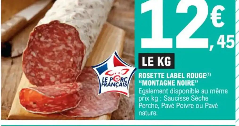 ROSETTE LABEL ROUGE(1) "MONTAGNE NOIRE"