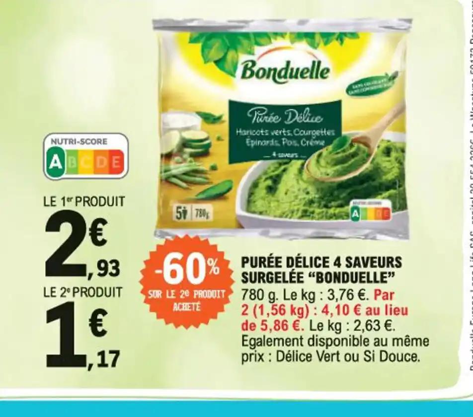 PURÉE DÉLICE 4 SAVEURS