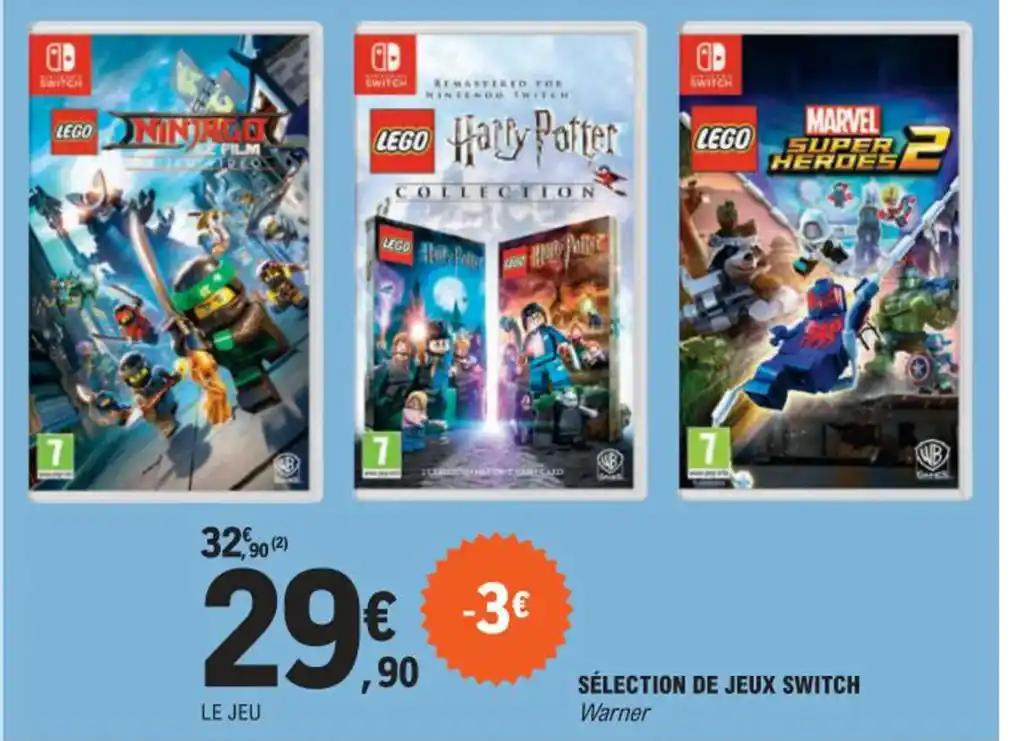 SÉLECTION DE JEUX SWITCH