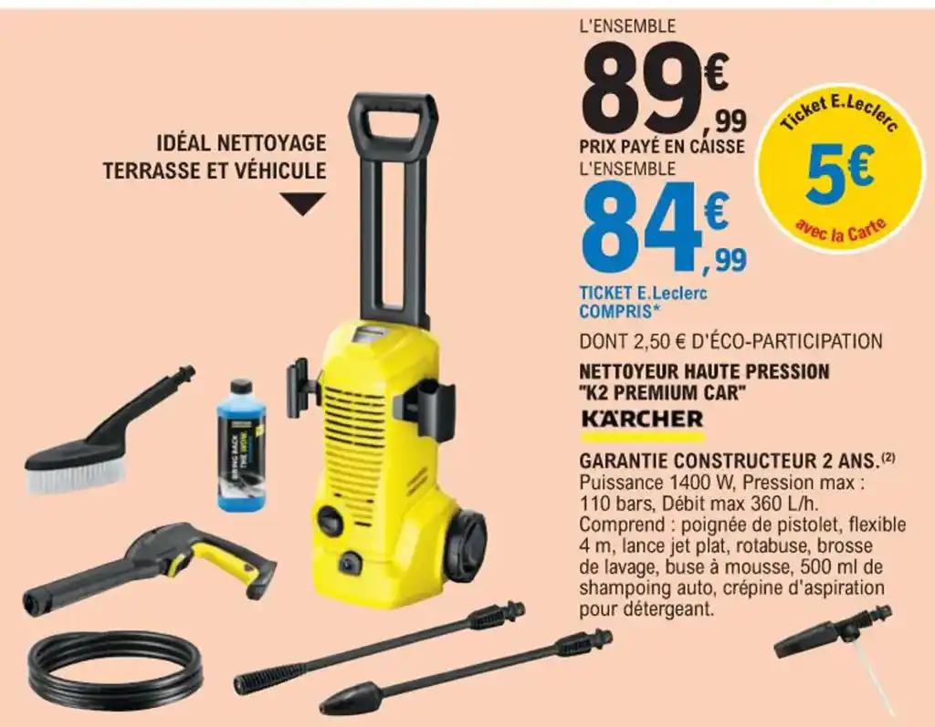 NETTOYEUR HAUTE PRESSION