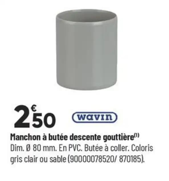 Manchon à butée descente gouttière(1)