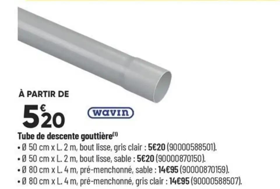 Tube de descente gouttière()