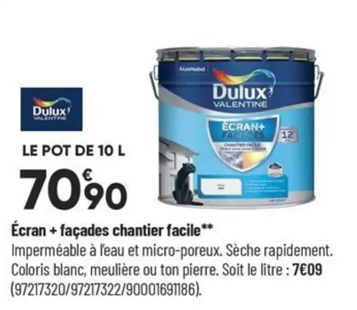 Écran + façades chantier facile**