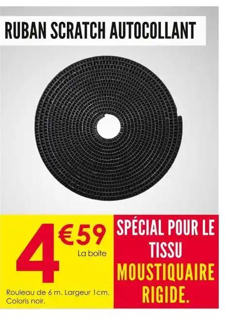 RUBAN SCRATCH AUTOCOLLANT