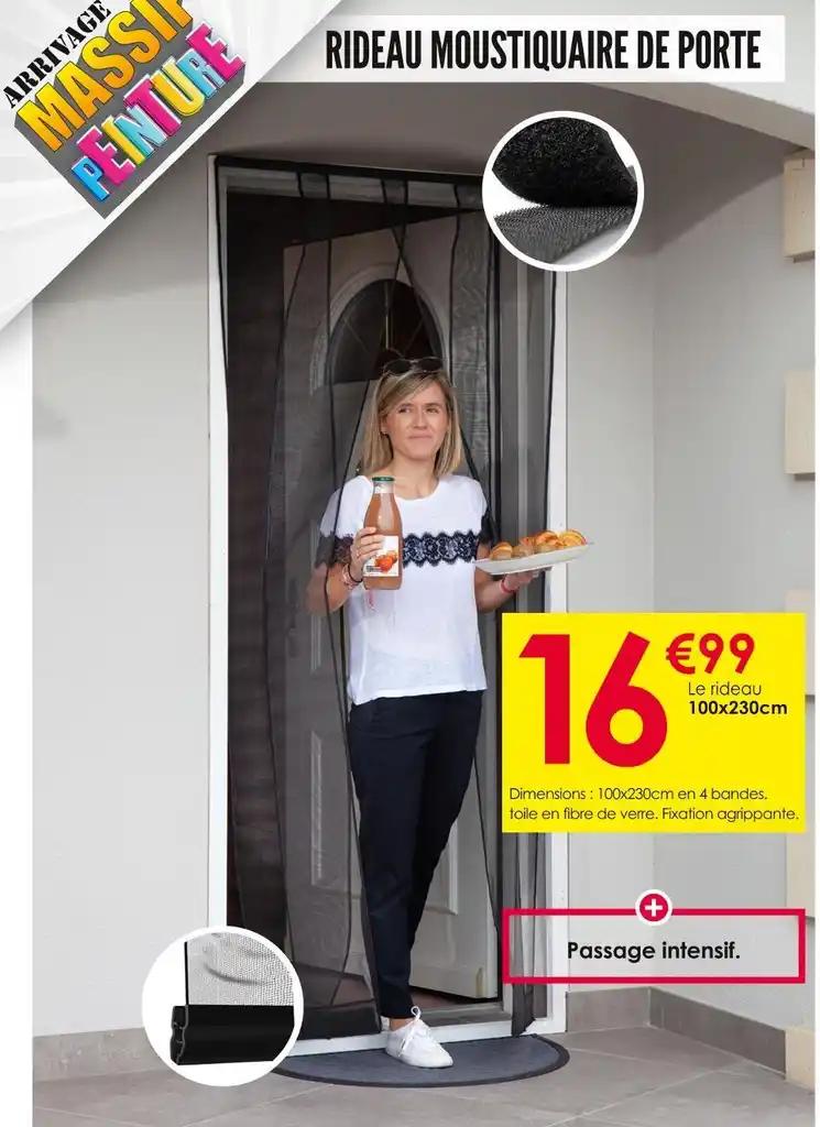 RIDEAU MOUSTIQUAIRE DE PORTE