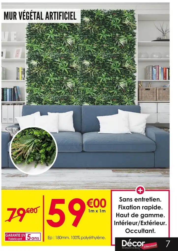 MUR VÉGÉTAL ARTIFICIEL