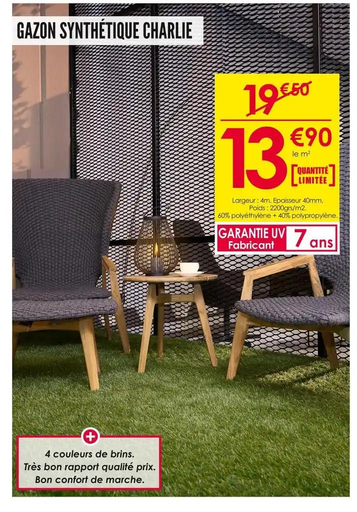 GAZON SYNTHÉTIQUE CHARLIE