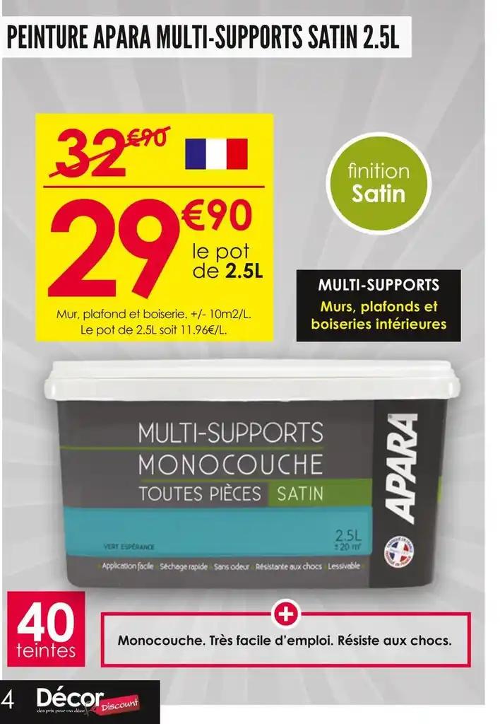 APARA PEINTURE MULTI-SUPPORTS SATIN 2.5L