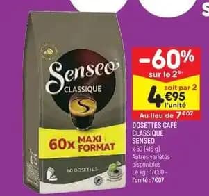 Senseo - dosettes café classique