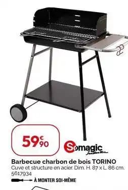 Torino - barbecue charbon de bois