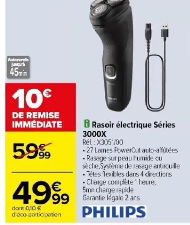 8 Rasoir électrique Séries