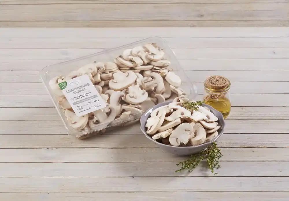 CHAMPIGNONS BLANCS ÉMINCÉS