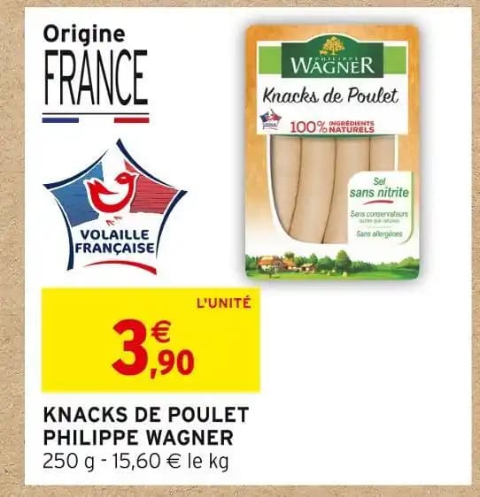 PHILIPPE WAGNER KNACKS DE POULET