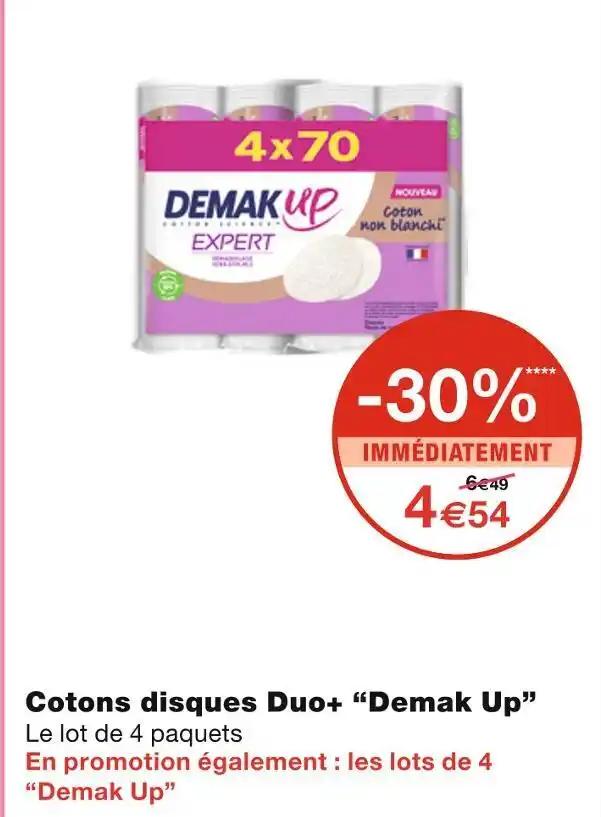 Demak Up Cotons disques Duo+