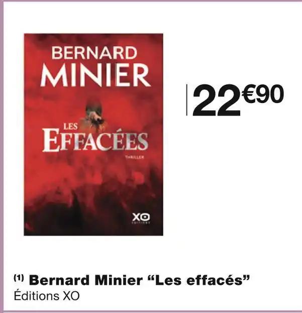 Bernard Minier Les effacés