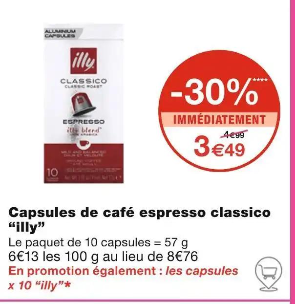 illy Capsules de café espresso classico