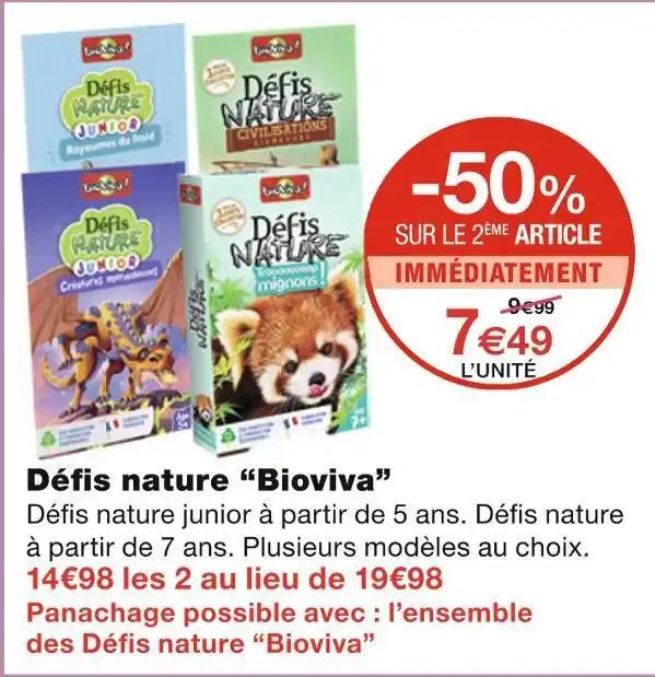 Bioviva Défis nature