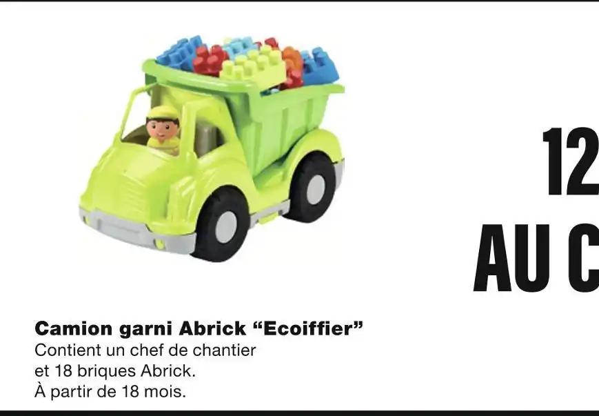 Ecoiffier Camion garni Abrick