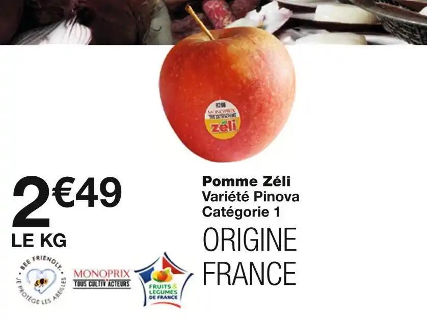 MONOPRIX Pomme Zéli