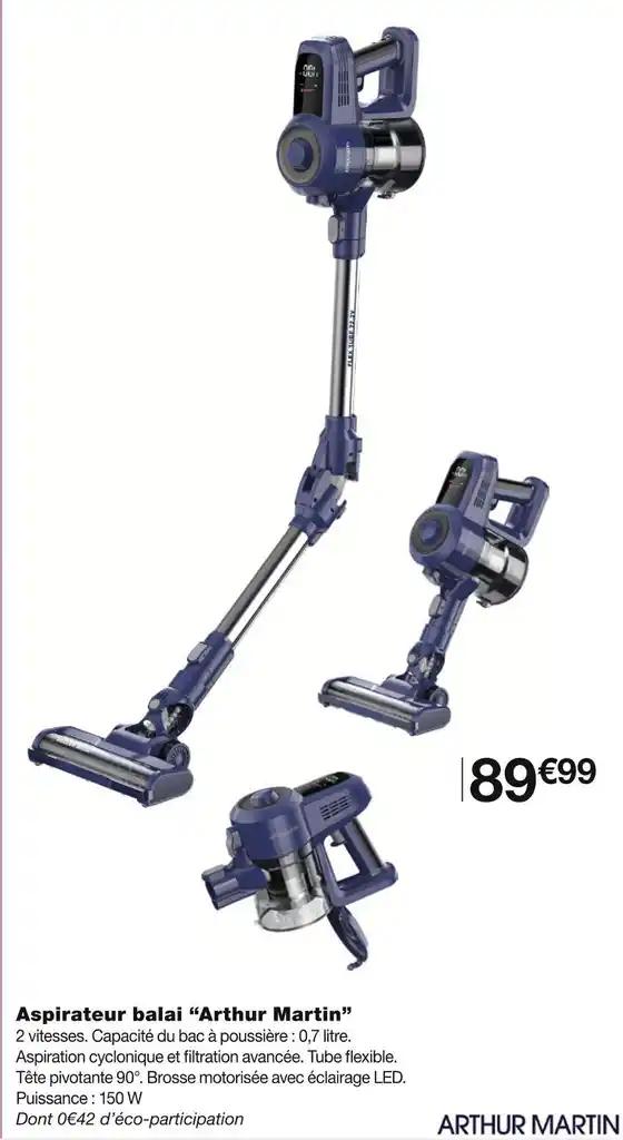 Arthur Martin Aspirateur balai