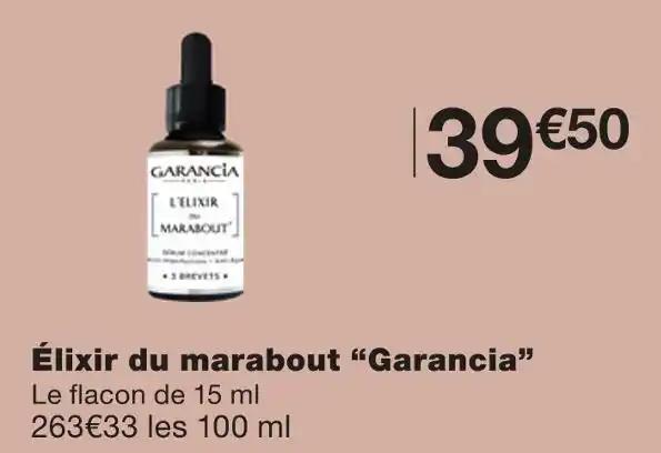 Garancia Élixir du marabout