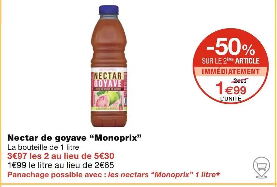 Monoprix Nectar de goyave