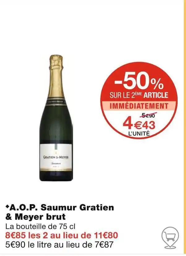 Gratien & Meyer A.O.P. Saumur brut