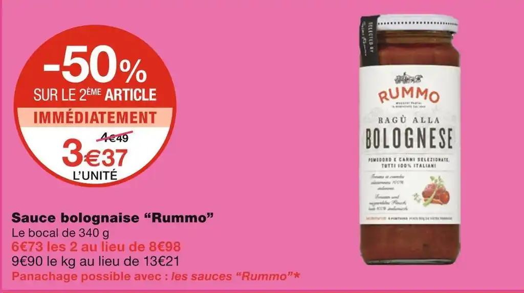 Rummo Sauce bolognaise