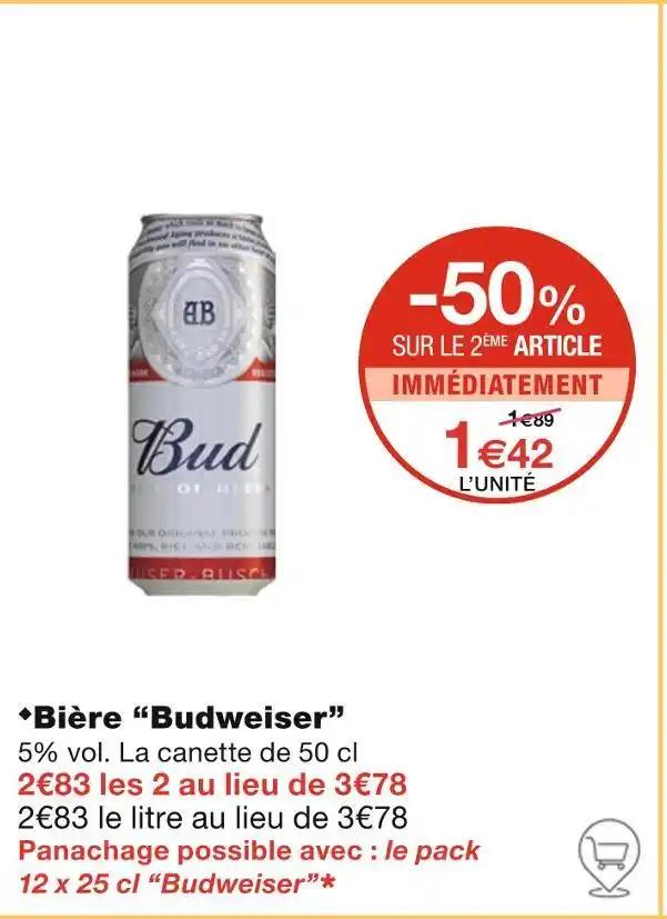 Budweiser Bière