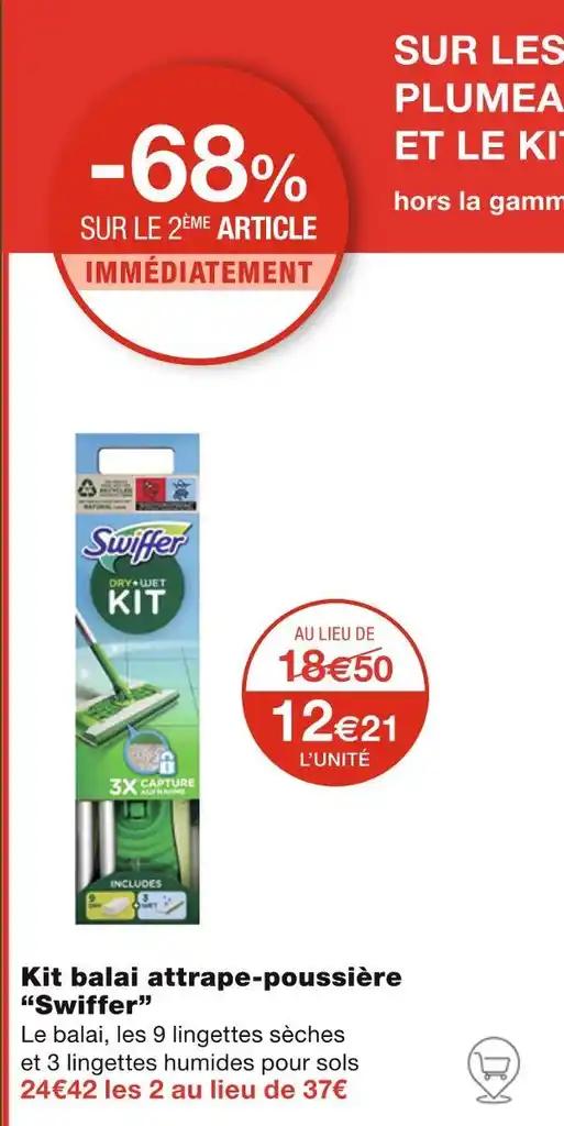 Swiffer Kit balai attrape-poussière