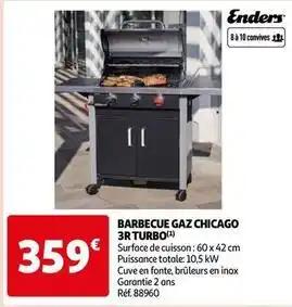 Enders - barbecue gaz chicago 3r turbo