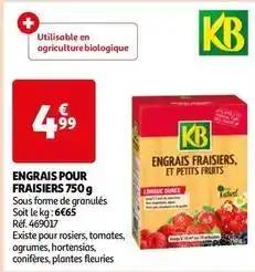 Kb - engrais pour fraisiers