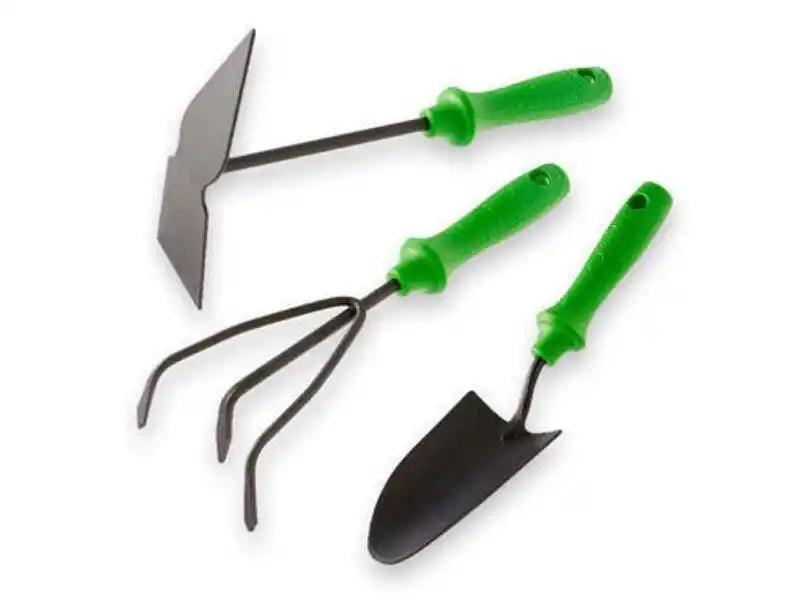 Lot de 3 petits outils en acier GEOLIA