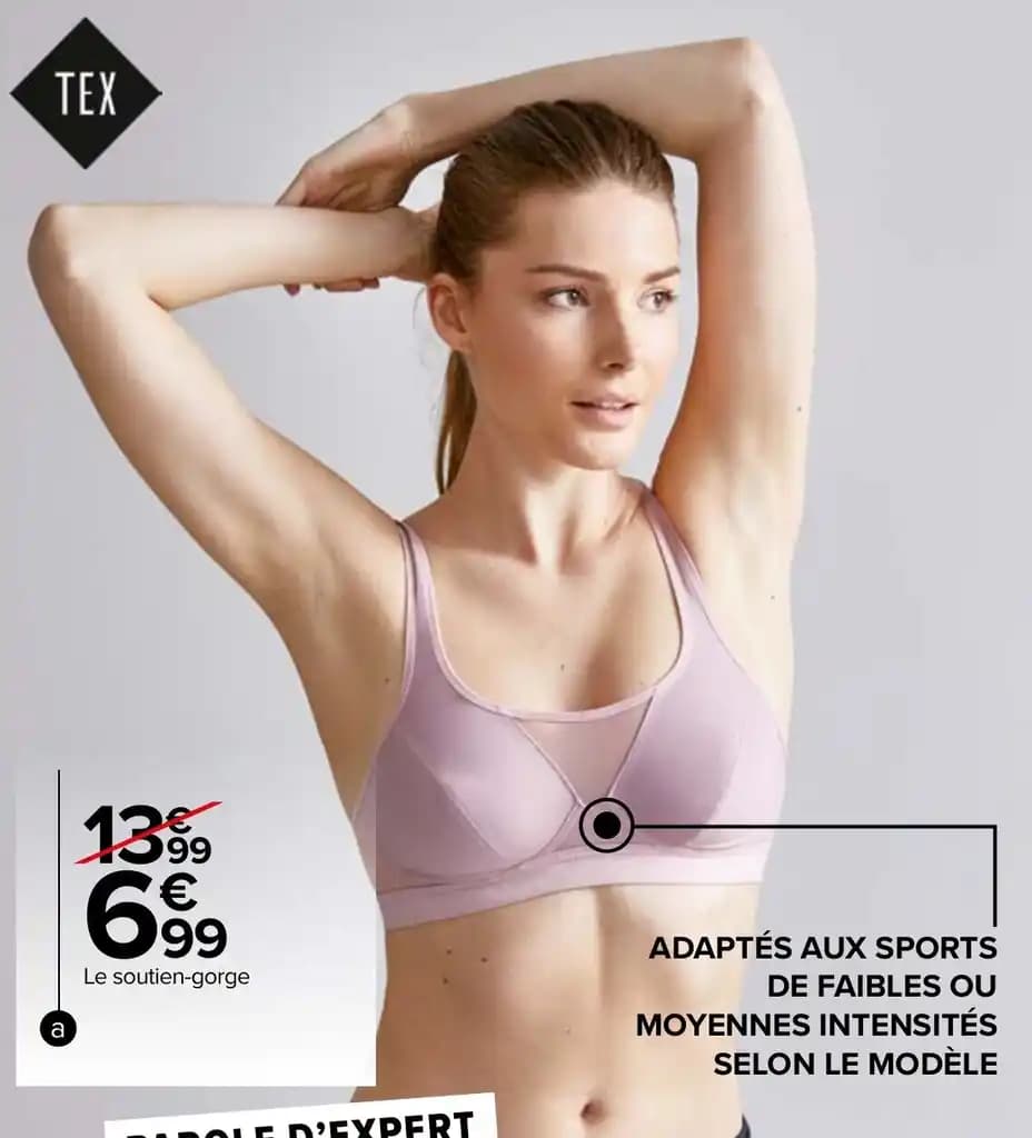 Soutien- gorge de sport femme