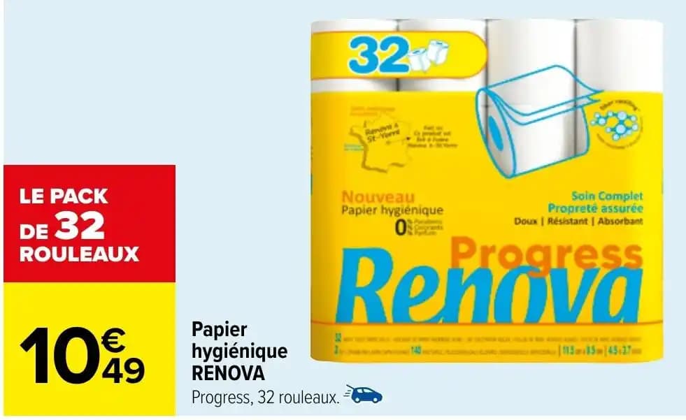 Papier hygiénique RENOVA