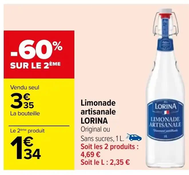 Limonade artisanale LORINA
