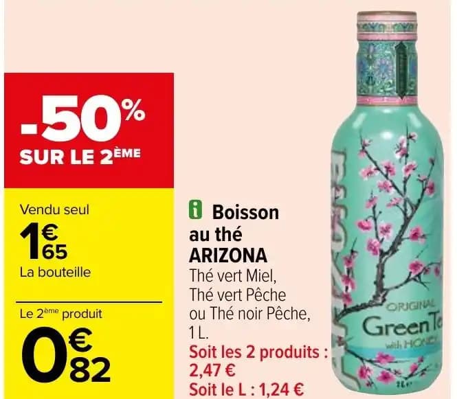 i Boisson au thé ARIZONA