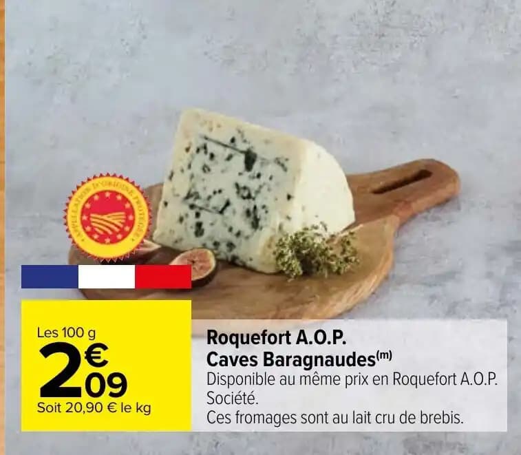 Roquefort A.O.P. Caves Baragnaudes(m)