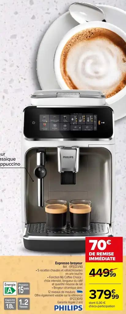 Expresso broyeur Réf.: EP3323/90